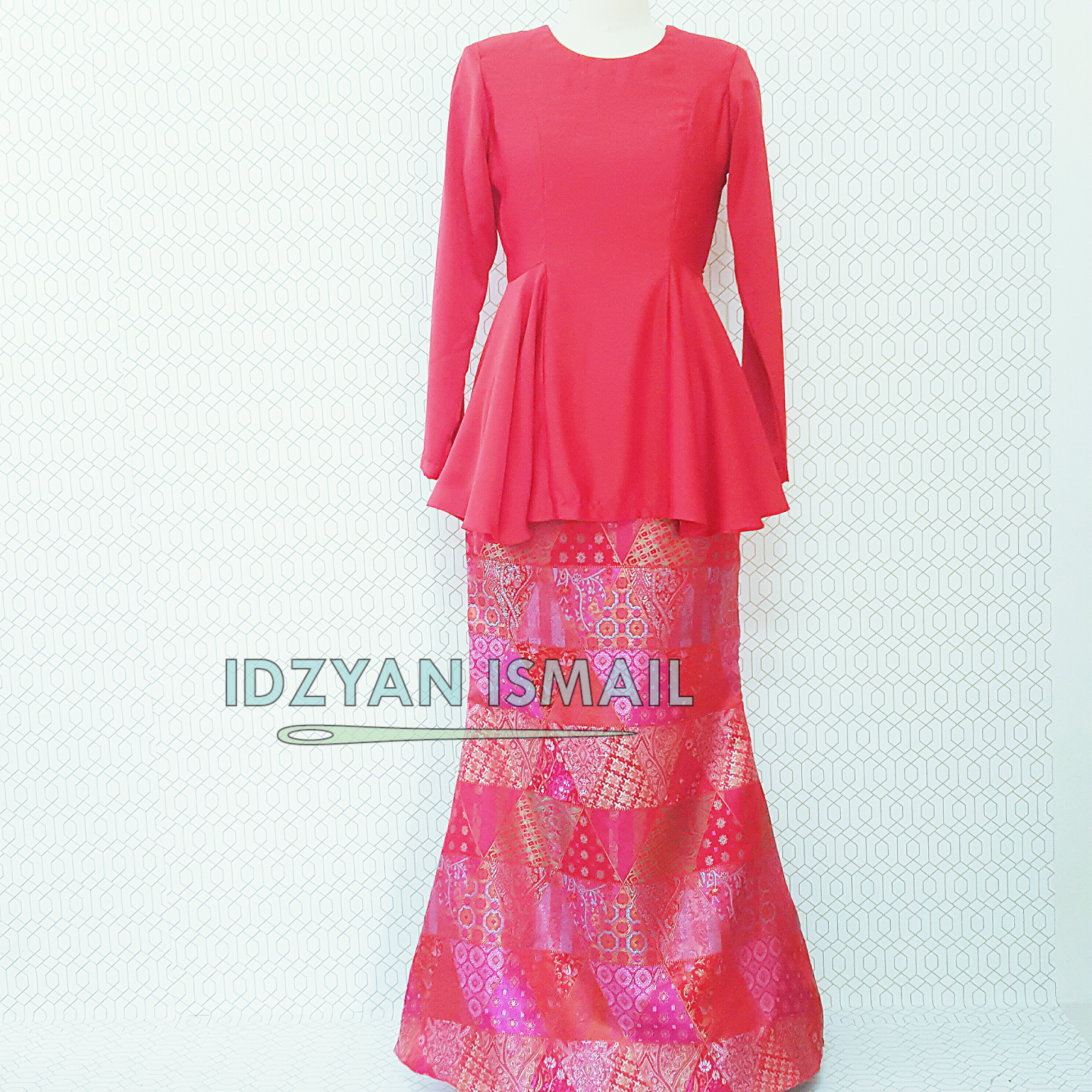 Proud Sewist : Pola Kurung Side Peplum / Side peplum pattern