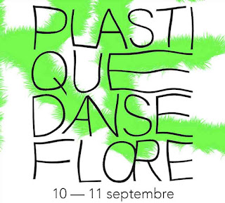flyer pour le festival Plastique Danse Flore