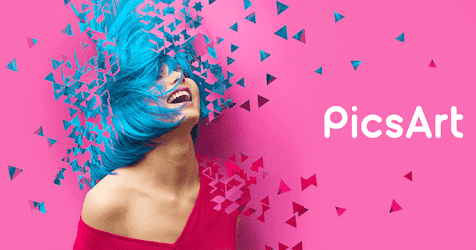 كيفية تغيير لون شعار أو مخطوطة من خلال برنامج Picsart