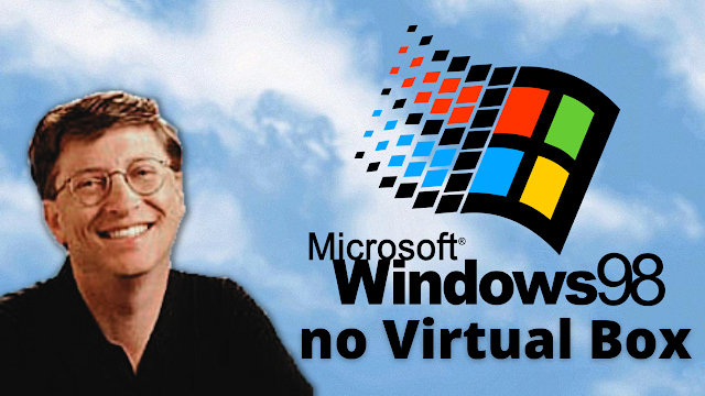 como, criar, máquina, virtual, windows 98, box