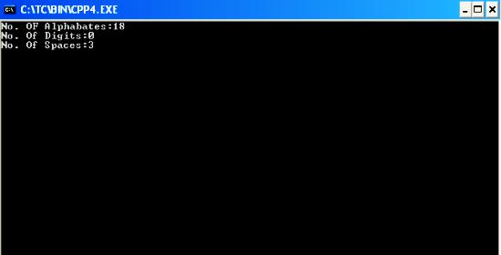 Use word counter to count number of words, sentences, characters, and paragraphs. C Program To Count No Of Alphabates Digits And Spaces Present In A File Story Txt The Crazy Programmer