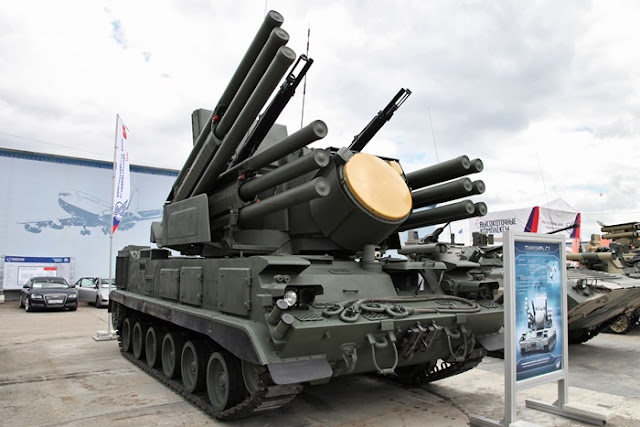 Pantsir-S short-range air defense system