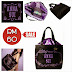 ANNA SUI Tote (Black Embroidery) ~ SALE!