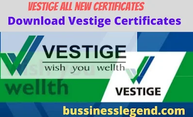 Vestige all new pdf certificate | Vestige all pdf Legal Documents files.