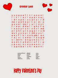 Valentine Word Search 5