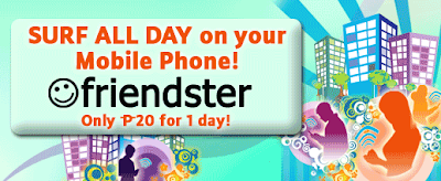 Friendster's Surf All Day Plan Promotion in Philippines