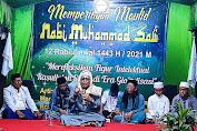 PNPI Muara Angke Adakan Maulid Nabi Muhammad SAW 1443 hijriah dan Manaqib Syekh Abdul Qodir Al-Jailani