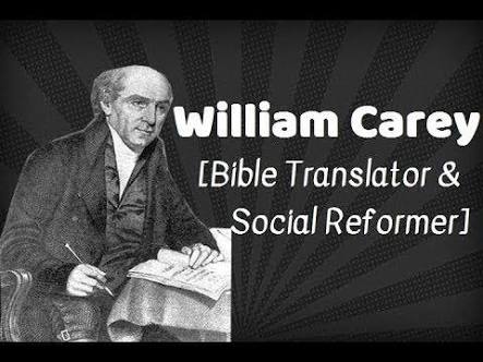 Biography of William Carey