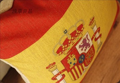 Cojines-bandera-española-almohada-cubiertas-del-amortiguador-del-sofá-Cojines-para-sillas-shabby-chic-decoración