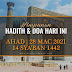 Hadith & Doa Hari Ini | 28 Mac 2021 | 14 Sya'ban 1442H | AHAD