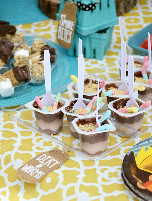 Camping Theme Party Ideas by Orchard Girls Blog