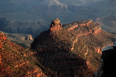sunrise view from the Rim Trail at Grand Canyon Village