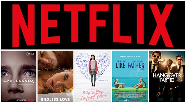 Amanda Knox, Endless Love, To All The Boys I've Loved Before, Like Father and The Hangover