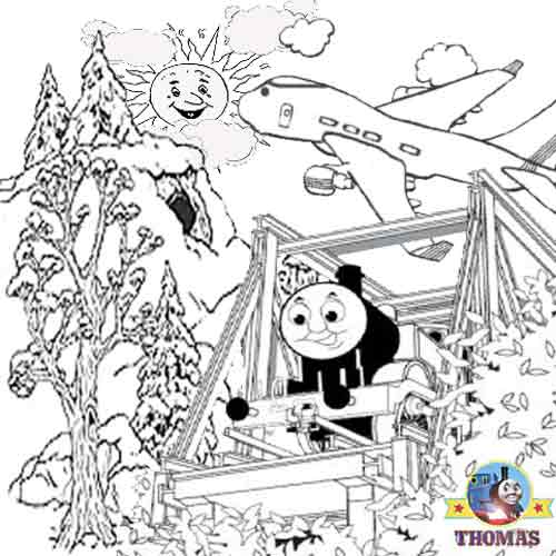 Thomas The Tank Engine Coloring Pages For Kids To Print Out