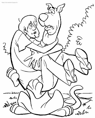 Scooby-Doo coloring page