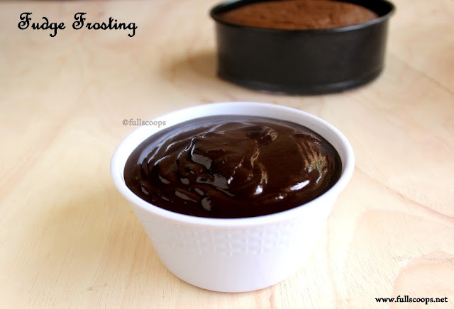 Chocolate Fudge Frosting