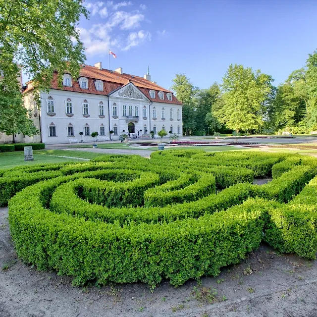 Les jardins du  Palais Radziwiłł