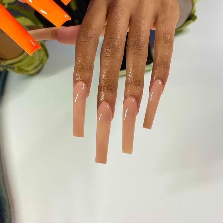 30 Coffin Brown Nail Designs That Will Look Stunning On Brown Skin