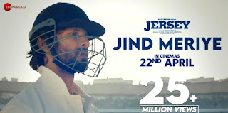 Jind Meriye Song Lyrics - Javed Ali | Jersey