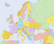 Where Does Europe End? (Image from Wikipedia). Somewhere in a blog comment, . (europe)