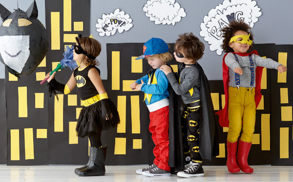 Superheroes birthday party ideas at home