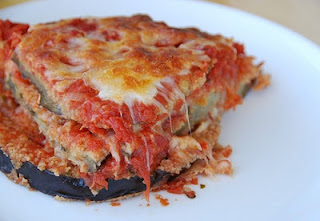 Eggplant Parm is a great Vegetarian Christmas Food Idea 