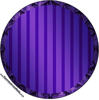 Maleficent Baby Party: Free Printable Cupcake Toppers and Wrappers.