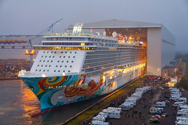 ships, technology, norwegian getaway, largest cruise ship, information technology, 