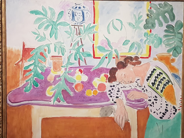 Nature morte à la dormeuse. Henri Matisse. 1940. National Gallery of Art. Washington