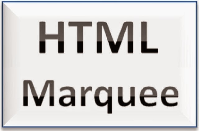 Cara membuat Text dan Gambar berjalan menggunakan HTML Marquee