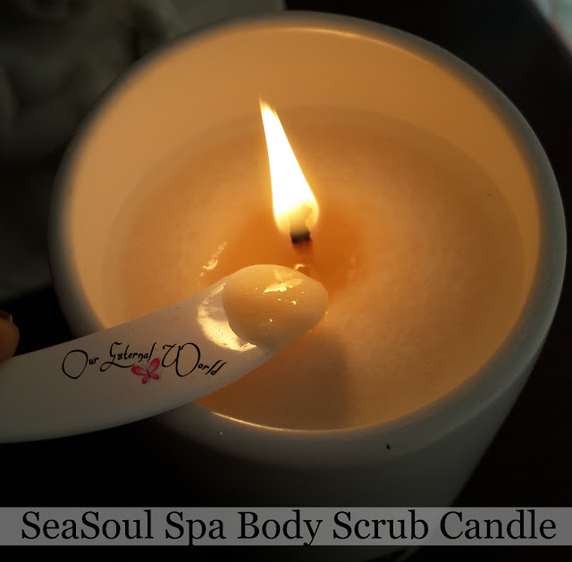 SeaSoul Spa Body Scrub Candle - Coco Bliss - Review, Price, dead sea minerals