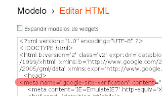 editar html do blogger