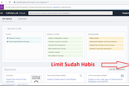 Cara Mendapatkan VPS Gratis Oracle