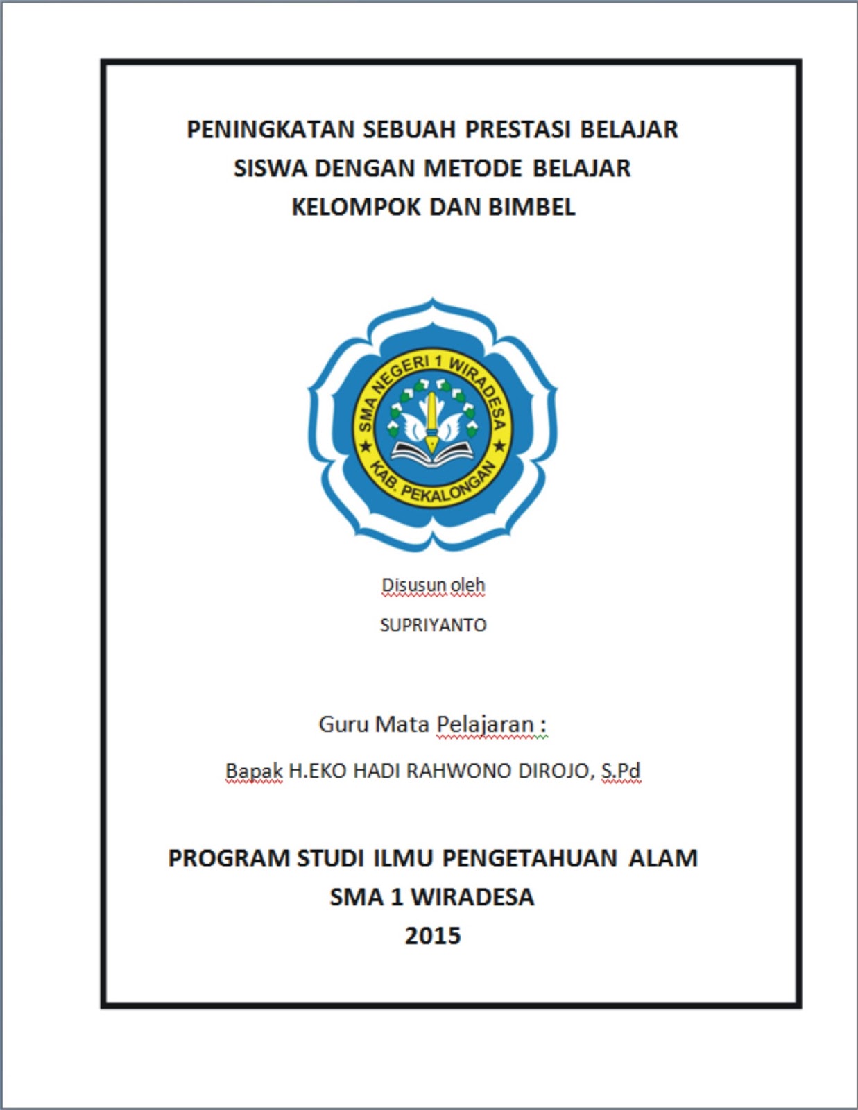 Makalah bahasa inggris