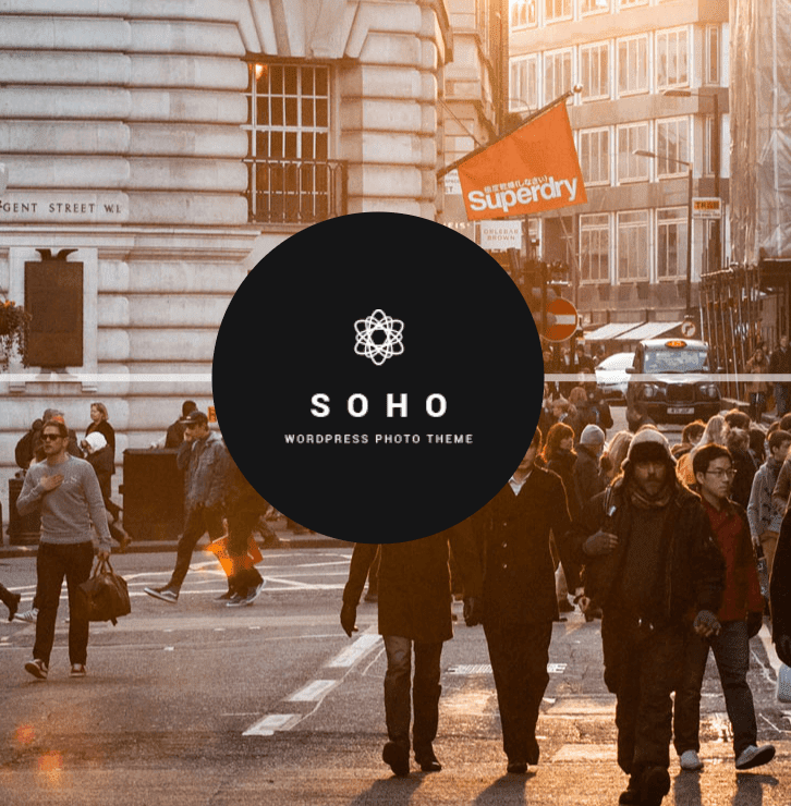 SOHO Best Photography WordPress Theme