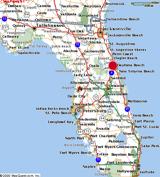 Map Of A1a In South Florida 2018