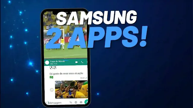 Como dividir tela do celular Samsung