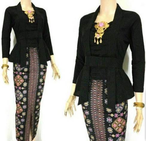 18+ Koleksi Baju Batik Setelan Wanita  Model Terbaru 