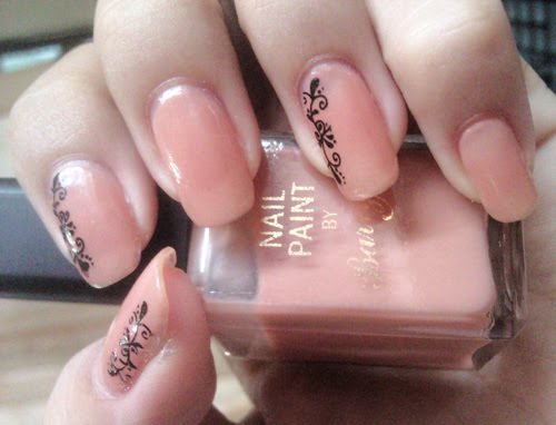 NAIL ART LOVER: Beautiful Nude Nail + M36