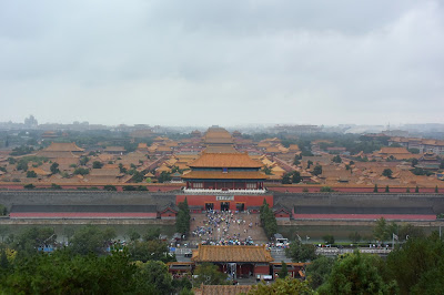 Vistas de la Ciudad Prohibida desde el Parque Jingshan - Pekin