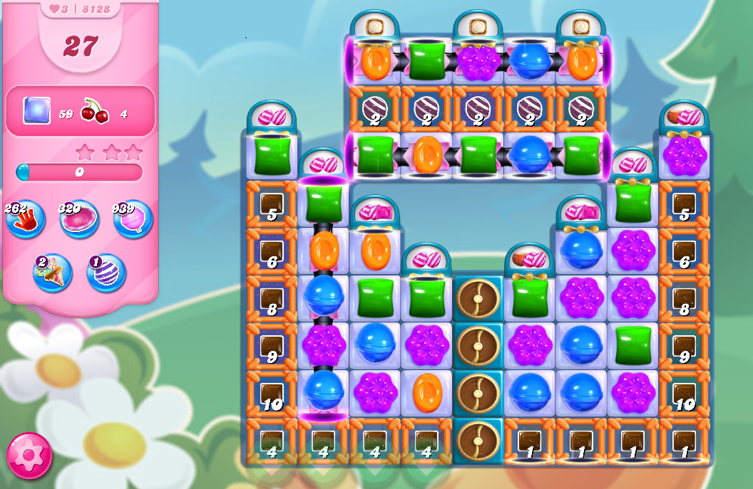 Candy Crush Saga level 8128