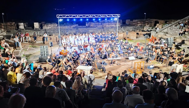 ΜΑΓΕΨΕ η συναυλία αφιέρωμα στο Μίκη Θεοδωράκη στην Αρχαία Μεσσήνη