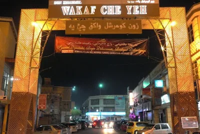 Pasar Wakaf Che Ya Tempat menarik di kelantan waktu malam