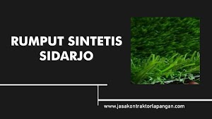 Jual Rumput Sintetis Taman Indoor Outdoor di Sidoarjo 082297262097