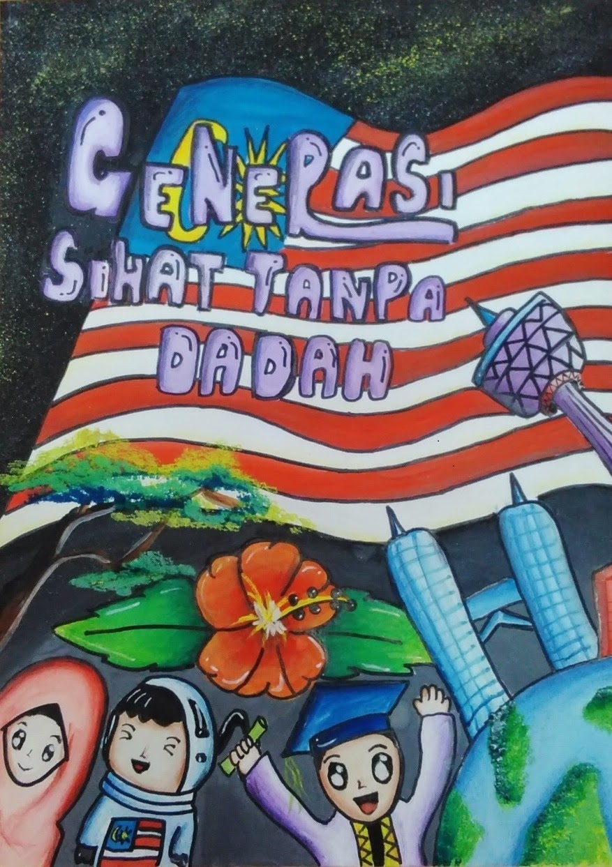 Pertandingan Melukis Poster  Anti  Dadah  2022 KOLEJ TINGKATAN ENAM PONTIAN