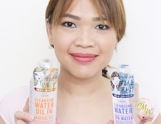 a photo of Kracie Kreer Cleansing Water and Cleansing Water Oil In Askmewhats