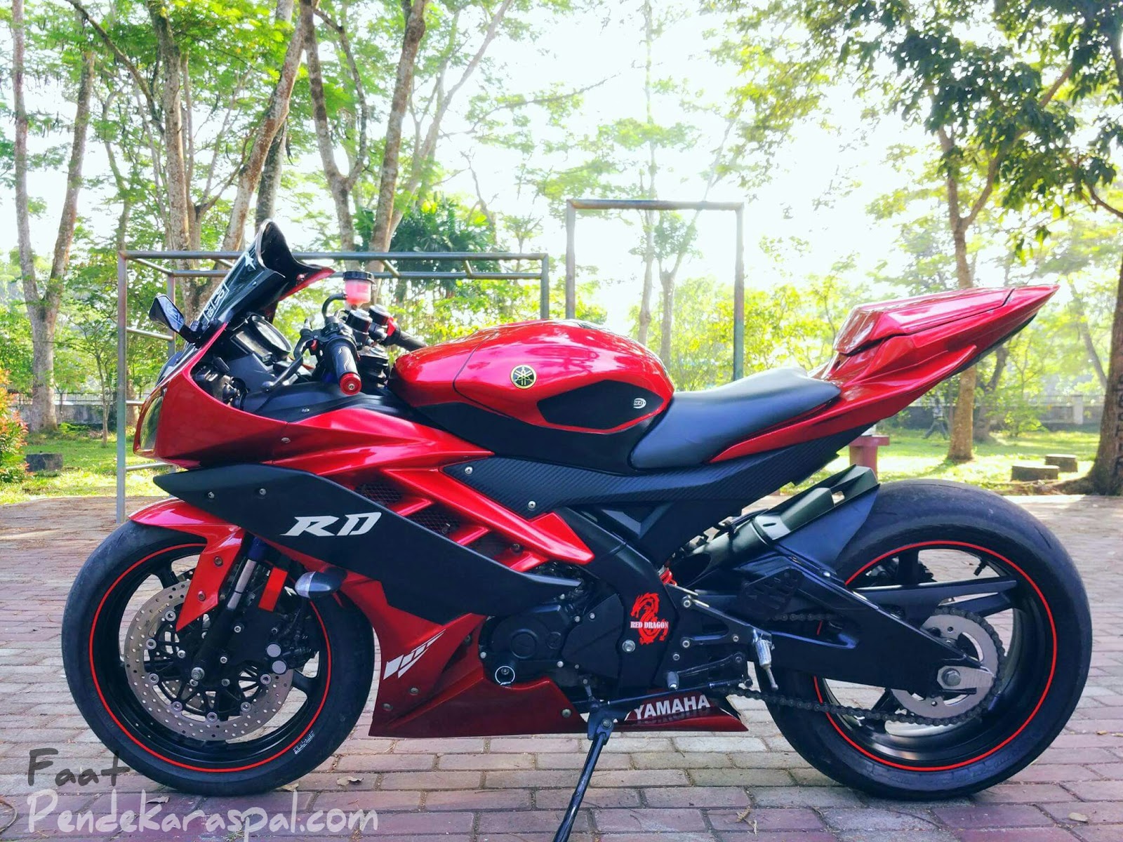 Gambar Modifikasi Yamaha R15 Menjadi R6 Pangeran Modifikasi