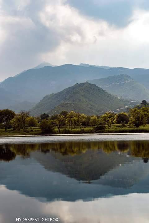 trip to Uchalli lake. view of Sakesar valley. Sakesar peak. lake in Soon valley.