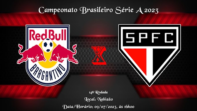 Assistir RB Bragantino x São Paulo ao vivo HD 09/07/2023