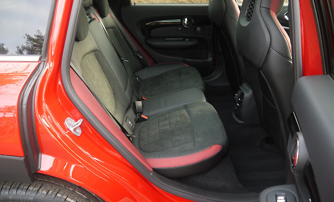 Mini Clubman rear legroom